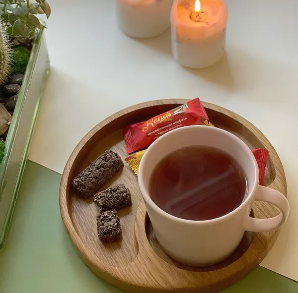 Wooden tray
